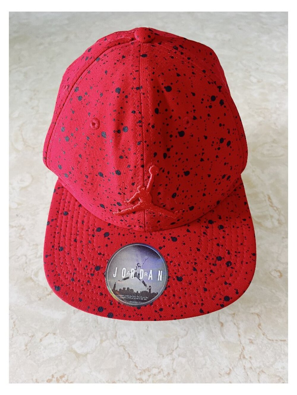 Nike Air Jordan 5 Retro Gym Red Speckle Snapback Hat OS